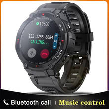 Smartwatch masculino multifuncional, relógio inteligente esportivo com bluetooth para chamadas, controle de música, lembrete, alarme, para celular + caixa, 2021 2024 - compre barato