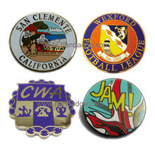 Customized Lapel Pins Custom Hard Enamel Badge Stamping Brooch With  Clutch Back Gold Or Silver Finish 2024 - buy cheap