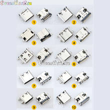 20 modelos 2 pces micro usb tipo c conector jack porto de carregamento doca plug tipo-c tomada fêmea jack para xiaomi huawei nokia htc etc. 2024 - compre barato