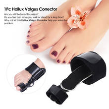 1pc Bunion Corrector Bunion Splint Adjustable Big Toe Corrector Hallux Valgus Straightener Foot Pain Relief Orthopedic Foot Care 2024 - buy cheap