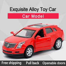 Caipo-Cadillac SRX 2012 de aleación fundido a presión, juguete de modelo de coche con extraíble, regalos para niños, colección de juguetes educativos 2024 - compra barato
