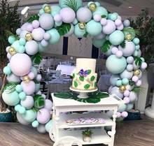 DIY Macaron Pastel Balloon Garland Arch Kit Mint Gray Purple Balloons Birthday Wedding Baby Shower Anniversary Party Decoration 2024 - buy cheap