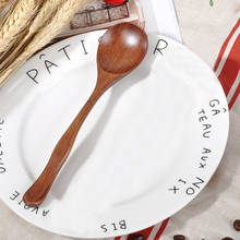 Cucharas de madera de bambú, cuchara, tenedor, accesorios de cocina, utensilios de cocina, cucharas para sopa, 1 ud. 2024 - compra barato