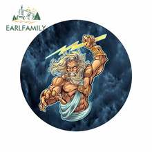 EARLFAMILY 13cm x 13cm for Zeus Greek God Personality Creative Car Stickers Interesting Decal Anime Graphics Waterproof Decor 2024 - buy cheap