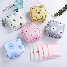 Travel Mini Sanitary Napkins Make Up Coin Money Credit Card Holder Organizer Pouch Tampon Storage Bag Cosmetic Bags Purse Bags 2024 - buy cheap