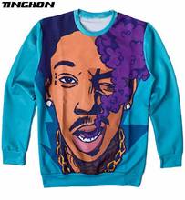 Hip Hop Style Rap Star Wiz Khalifa Print 3D Sweatshirts for Mens Boy Male Crewneck Hoodie Casual Streetwear Pullovers  S-7XL 2024 - buy cheap