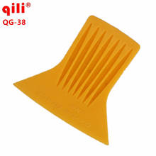 500pcs/lot DHL Qili QG-38 Horn Shape Window Film Installation Tint Scraper Tool 3D Carbon Fiber Sticker Squeegee Tools 2024 - buy cheap