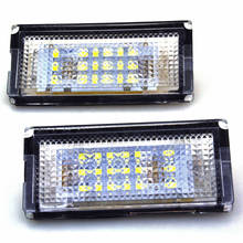 2 pieces Led License Plate Light Led Canbus Auto Tail Light White LED Bulbs For BMW 3er E46 4D 1998-2003 Car Accessories 2024 - buy cheap