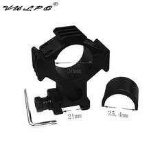 VULPO Hunting Accessories 25.4mm & 30mm Pipe Diameter Rifle Tactical Scope Mount With 3 Sides Rail 2024 - buy cheap