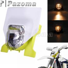 Faro Enduro para Motocross, luces delanteras blancas para Supermoto, para FC 250 350 450 FX 350 450 TE/FE 125-501 2016-21 TX 300 17-19 2024 - compra barato