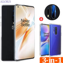 Película protetora de hidrogel macia Oneplus 8 Pro Protetor de tela vidro +One plus 8 Pro Capa airbag transparente +Oneplus8Pro Películas câmeras,Capa completa Anti-riscos Safty Front Film One Plus 8Pro Hydrogel Film 2024 - compre barato