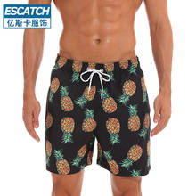 Pantalones cortos de playa de Surf para hombre, Shorts de natación holgados con patrón de secado rápido, nuevos pantalones cortos deportivos para hombre, pantalones cortos para correr 2024 - compra barato