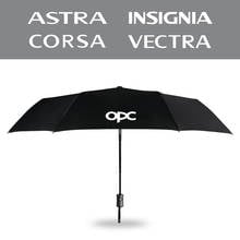 Автомобильный двухслойный автоматический складной зонт для Opel OPC Astra J H G K Insignia Corsa D B E Mokka Vectra B, аксессуары 2024 - купить недорого