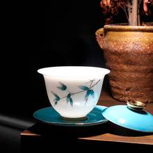 Hand-Painted Gai Wan Cha Cup Ceramic Tea Bowl Kung Fu Tea Teapot Eggshell Porcelain Sancai Bowl Sopera De CeramicaGaiwan Soperas 2024 - buy cheap