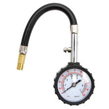 New 0-100PSI Car Truck Auto Motor Tyre Tire Air Pressure Gauge Dial Meter Tester New 2024 - buy cheap