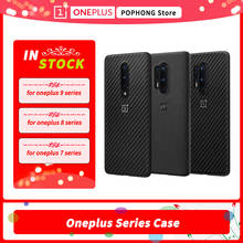 Funda Original 100% Oneplus 7T 8 8T 8 Pro 9 9R 9 Pro, carcasa oficial de piedra arenisca Karbon, funda trasera de protección de nailon para Oneplus 8T 7T 2024 - compra barato