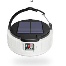 Светодиодный лампы USB Перезаряжаемые Солнечная лампа для отдыха на открытом воздухе походный светильник 2024 - купить недорого