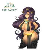 EARLFAMILY 13cm x 12.9cm For Sexy Girls Vinyl Material Car Stickers Motorcycle Decal 3D Funny Car Styling Waterproof Decoration 2024 - buy cheap