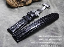 Watchband 18mm 19mm 20mm 21mm 22mm Crocodile Grain Genuine Leather bands Black Brown high quality soft Universal Watch Straps 2024 - buy cheap