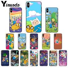 Yinuoda-funda suave de TPU para teléfono móvil, carcasa bonita Beemo BMO Jake Finn, para iPhone 5, 5Sx, 6, 7plus, 8, 8Plus, X, XS, MAX, XR, 11, 11pro max 2024 - compra barato