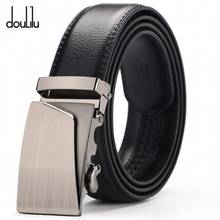 Cintos de negócios marrom para homens de couro genuíno moda fivela automática cintura marca luxo cinto 3.5cm largura ceinture 2024 - compre barato