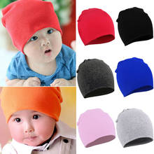 Focusnm 6 cores menino menina bebê arco gorro boné infantil da criança algodão turbante macio índia chapéus infantil 2024 - compre barato