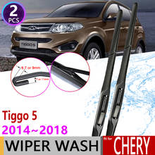 Щетка стеклоочистителя для Chery Tiggo 5 2014 ~ 2018 Grand Tiggo 5 DR6 EVO6, автомобильные стеклоочистители, стеклоочистители, автомобильные аксессуары 2024 - купить недорого