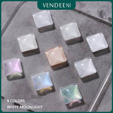 Гель-лак для ногтей VDN серии White Moonlight, 15 мл, чистый белый молочный Гель-лак для дизайна ногтей, блестящий Гель-лак, 9 цветов 2024 - купить недорого