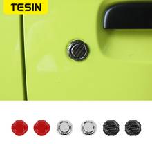 TESIN 2Pcs Car Door Key Jack Trim Protect Decoration Cover For Suzuki Jimny 2019 2020 ABS Car Exterior Accessories 2024 - buy cheap