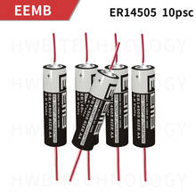 10Pcs/LOT EEMB ER14505 AA 3.6V 2400mAh Lithium Battery ER14505 Band welding needle  Free Shipping 2024 - buy cheap