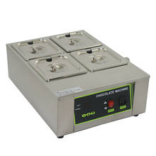 110v 220v comercial digital elétrico 4-cilindros forno de derreter chocolate máquina de aquecimento fogão quente ue/au/ru/eua 2024 - compre barato