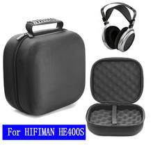 Carrying Case Protective Hard Box For HIFIMAN HE400S Headset Protection Bag Accessories Black Multifunctional headset cover 2024 - buy cheap