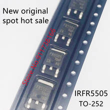 10 pçs/lote novo original irfr5505 para-252 fr5505 18a 55v p canal mos tubo de efeito de campo 2024 - compre barato