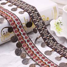 1Yards/Lot Retro Tassel Fringe Lace Ribbon Lace Trim Embroidery Lace Fabric Sewing Garment Shoes Bag Crafts Materials Accessory 2024 - buy cheap