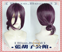 Chainsaw Man Reze Cosplay Heat Resistant Synthetic Purple Hair Wig Halloween Party + Free Wig Cap 2024 - buy cheap