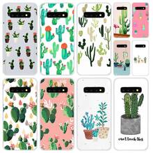 Soft Silicone Case For Samsung Galaxy S21 S20 Uitra S10 S9 S8 Plus Lite Ultra S20fe S10e S7Edge Cactus Plant 2024 - buy cheap