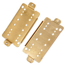 Durable Pack of 2 Brass Humbucker Guitar Pickup Base Plate for Electric Guitar Replacement Parts 52mm 2024 - buy cheap