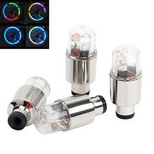 4PCS LED Auto Car Wheel Light Car Wheel Tyre Tire Valve Stem Cap Light Lamp Bulb Decoration With Batteries For Bike Motocycle 2024 - buy cheap