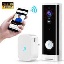 WiFi Video Doorbell 1080P Wireless Smart Security Camera Door Bell 2-way Talk PIR Motion Detection Night Vision Tuya Intercom 2024 - compre barato