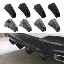 4pcs Universal Car Rear Bumper Cast Shark Spoiler For Mazda 2 3 5 6 CX5 CX7 CX9 Atenza Axela 2024 - buy cheap