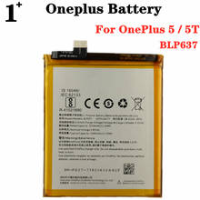 BLP637 Replacement Battery For Oneplus 5 1+ 5 5T Phone Battery 3300mAh High Capacity Batteries 2024 - buy cheap