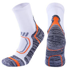 Зимние женские мужские спортивные носки для скалолазания путешествия, треккинг, треккинг, носки для пеших прогулок, хлопковые носки для полотенец, мужские спортивные носки L XL 2024 - купить недорого