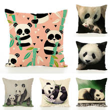 Literature Concise Automobile Pillow Originality Lovely Panda Embrace Pillow Case Waist By Pillow Decorative Pillows 2024 - buy cheap