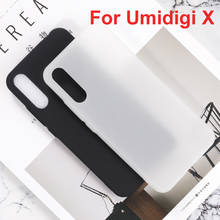 Umidigi X Case Silicon Cover Soft TPU Matte Pudding Black Phone Protector Shell For Umidigi Umi X Capa Coque Back Cover Case 2024 - buy cheap