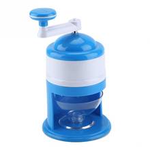 Manual Ice Crusher Hand Crank Manual Ice Crusher Shaver Snow Cone Ice Block Making Machine Ice Shaver Ice slush Maker 2024 - buy cheap