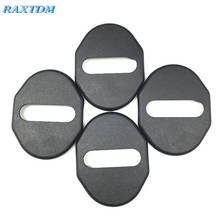 4 Pcs Car Door Lock Protector Cover Trim For Mitsubishi ASX Pajero Pajero Sport Outlander Lancer EX 2024 - buy cheap