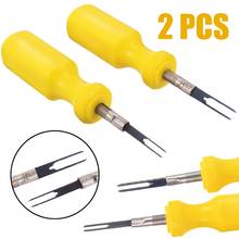 2Pcs/set 3mm+2mm Car Wiring Connector Pin Release Extractor Puller Auto Terminal Removal Handle Tool For Audi 2024 - buy cheap