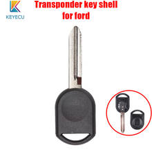 Keyecu Transponder Key Shell Case Cover for Ford, Key Blank Case for Ford (can install chip) 2024 - buy cheap