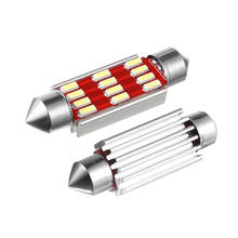 1PC Car Bulb Interior Reading Light License Plate Lamp  C5W LED Canbus Festoon 31mm 36mm 39mm 41mm White 6000K Free Error 2024 - buy cheap