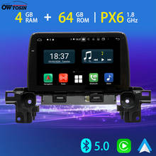 Radio con GPS para coche, reproductor Multimedia con Android 10, 9 pulgadas, DVD, PX6, 4 + 64G, 4G, LTE, WiFi, CarPlay, para Mazda CX-5, 2017, 2018, 2019 2024 - compra barato